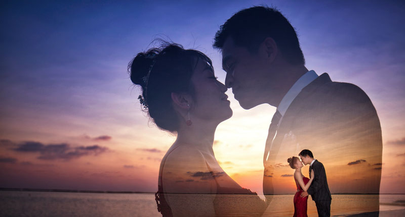 浮光掠影 世界杯主题夜景婚礼